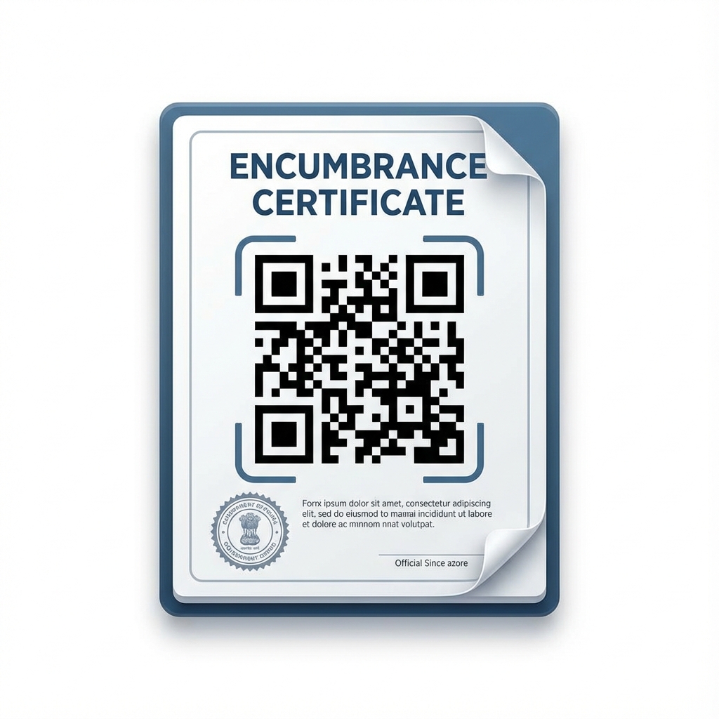 Office Encumbrance Certificate EC with QR Code