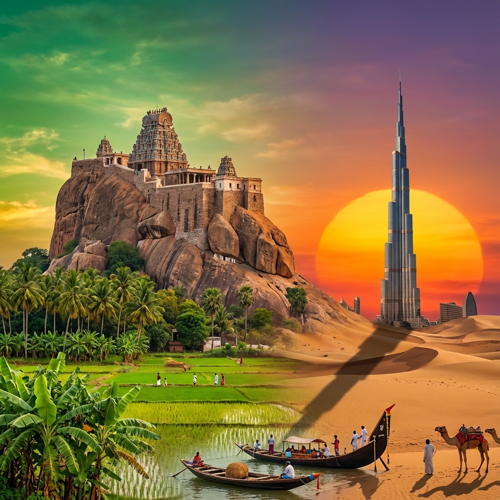 Trichy to Dubai Flight Ticket Offer