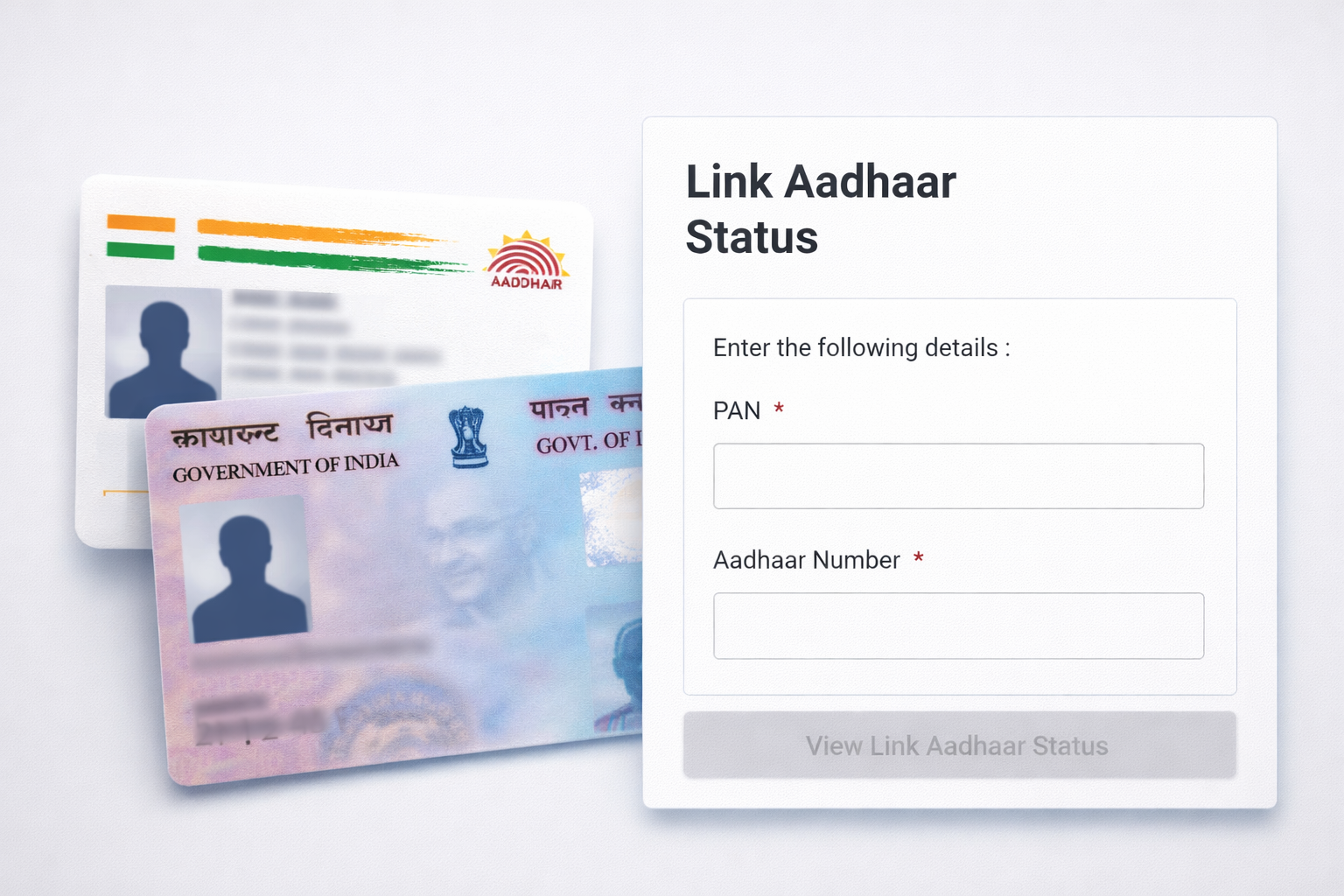 Aadhaar PAN Link Status – Check Online Before 31.12.2025